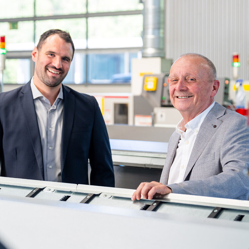 Felix Geib und Karl Mahnhardt